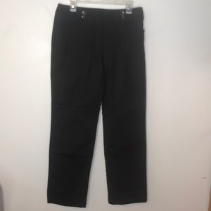 Ann Taylor Margo Black Pants size 8